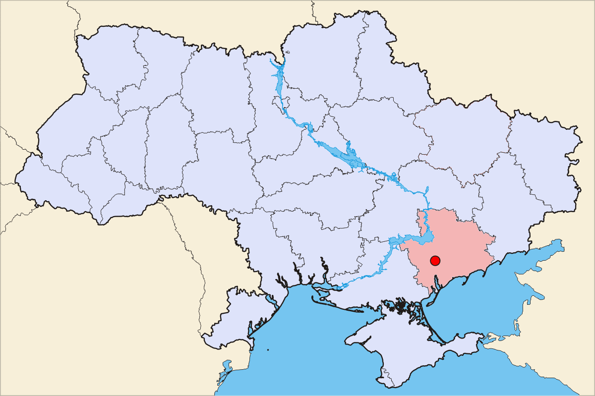Melitopol map